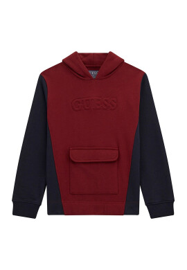 GUESS KIDS Худи с джоб с капаче - Pepit.bg