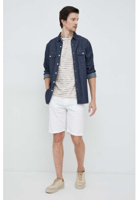 GUESS KIDS Къс панталон с лен - Pepit.bg