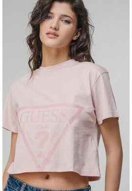 GUESS Къса тениска Adele - Pepit.bg