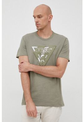 GUESS Памучна тениска - Pepit.bg