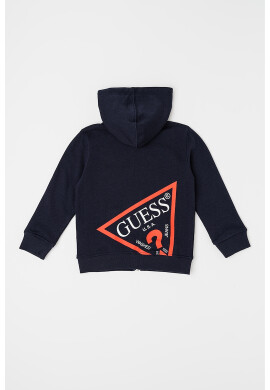 GUESS KIDS Памучно худи с цип - Pepit.bg