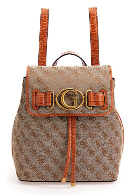 Guess Раница с монограм - Pepit.bg