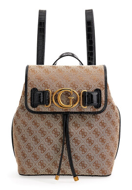 Guess Раница с монограми Aviana - Pepit.bg