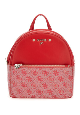 Guess Раница с десен с монограм - Pepit.bg