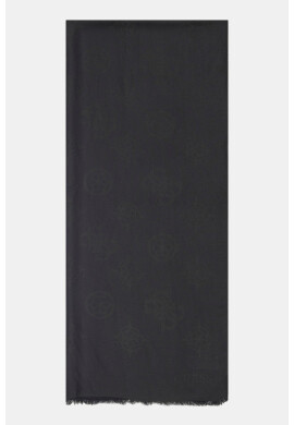 GUESS Рипсен шал с модал - Pepit.bg