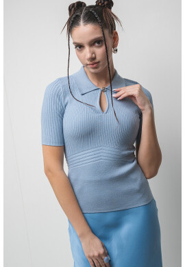 GUESS Рипсена тениска - Pepit.bg