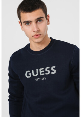 GUESS Суитшърт с бродирано лого - Pepit.bg