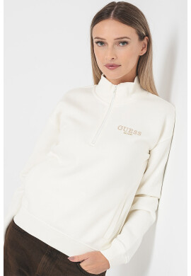 GUESS Суитшърт с къс цип - Pepit.bg