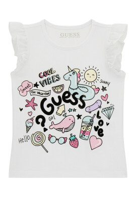 GUESS Тениска с графика - Pepit.bg