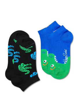 Happy Socks Чорапи до глезена с принт 2 чифта - Pepit.bg