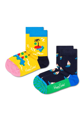 Happy Socks Десенирани чорапи - 2 чифта - Pepit.bg