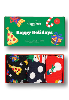 Happy Socks Десенирани чорапи - 3 чифта - Pepit.bg