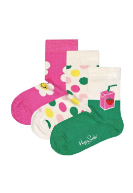 Happy Socks Дълги чорапи с десен - 3 чифта - Pepit.bg