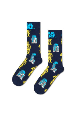 Happy Socks Дълги чорапи с принт - 3 чифта - Pepit.bg