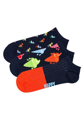 Happy Socks Унисекс чорапи до глезена - 3 чифта - Pepit.bg