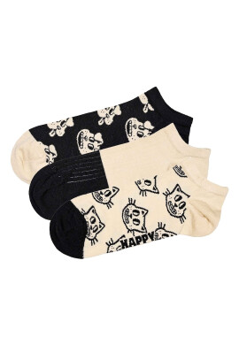 Happy Socks Унисекс чорапи до глезена - 3 чифта - Pepit.bg