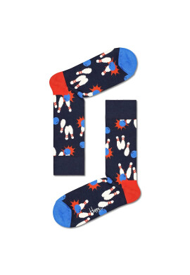 Happy Socks Унисекс дълги чорапи с принт - 4 чифта - Pepit.bg