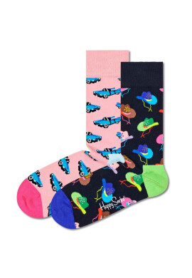 Happy Socks Унисекс дълги чорапи - 2 чифта - Pepit.bg