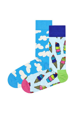 Happy Socks Унисекс дълги чорапи - 2 чифта - Pepit.bg