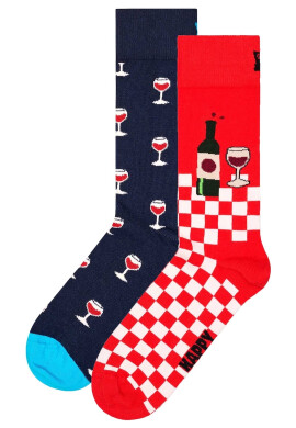 Happy Socks Унисекс дълги чорапи - 2 чифта - Pepit.bg