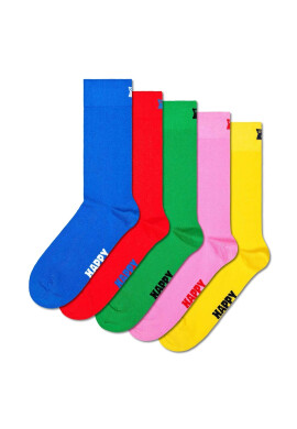 Happy Socks Унисекс дълги чорапи - 5 чифта - Pepit.bg