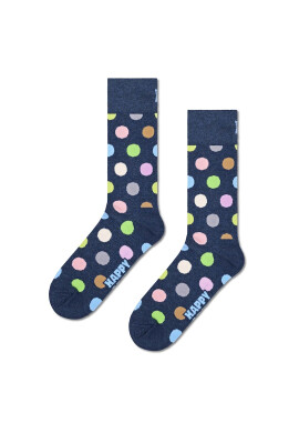 Happy Socks Унисекс дълги чорапи с десен - 3 чифта - Pepit.bg