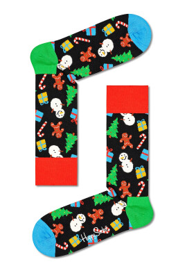 Happy Socks Унисекс дълги чорапи с принт 2 чифта - Pepit.bg