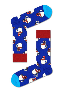 Happy Socks Унисекс подаръчен коледен комплект чорапи - 2 чорапи - Pepit.bg