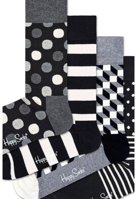 Happy Socks Унисекс подаръчен комплект чорапи - 4 чорапи - Pepit.bg