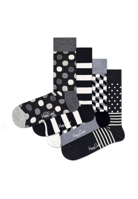 Happy Socks Унисекс подаръчен комплект чорапи - 4 чорапи - Pepit.bg