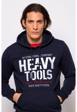 Heavy Tools Худи Skipper с джоб кенгуру и лого - Pepit.bg