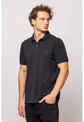 Heavy Tools Памучна тениска с яка - Pepit.bg