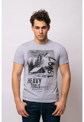 Heavy Tools Тениска Murray с шарка - Pepit.bg