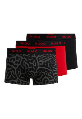 HUGO Босерки Design с еластична талия - 3 чифта - Pepit.bg