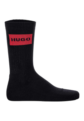 HUGO Дълги чорапи с лого - 3 чифта - Pepit.bg