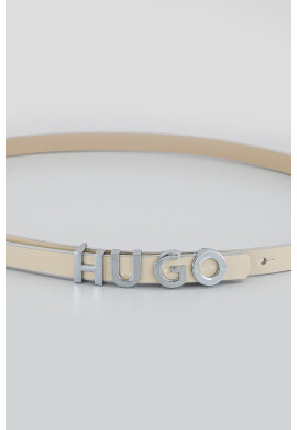 HUGO Кожен колан с лого - Pepit.bg