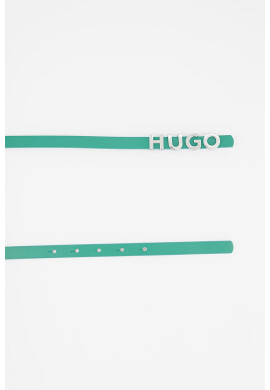 HUGO Кожен колан Zula с лого - Pepit.bg