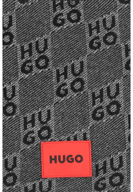 HUGO Кръгъл шал с лого - Pepit.bg