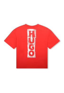 HUGO Тениска с лого - Pepit.bg