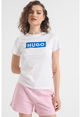 HUGO Тениска с лого - Pepit.bg