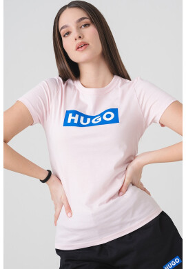 HUGO Тениска с лого - Pepit.bg