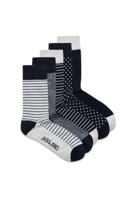 Jack & Jones Jack&Jones Десенирани чорапи - 5 чифта - Pepit.bg