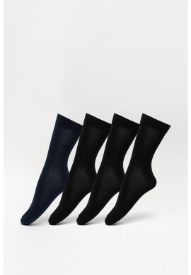 Jack & Jones Дълги чорапи Basic - 4 чифта - Pepit.bg