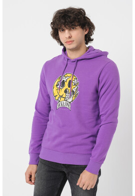 Jack & Jones Худи Crown с десен - Pepit.bg