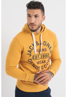 Jack & Jones Худи Mikk с лого - Pepit.bg