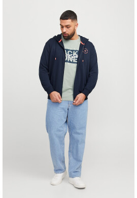 Jack  Jones Худи Plus Size с цип - Pepit.bg