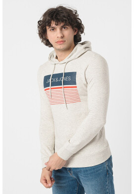 Jack & Jones Худи Travis с лого - Pepit.bg