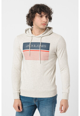Jack & Jones Худи Travis с лого - Pepit.bg