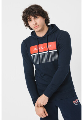 Jack & Jones Худи Travis с лого - Pepit.bg