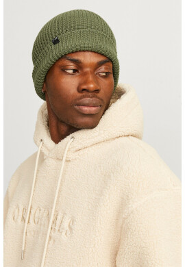 Jack & Jones Плетена памучна шапка - Pepit.bg